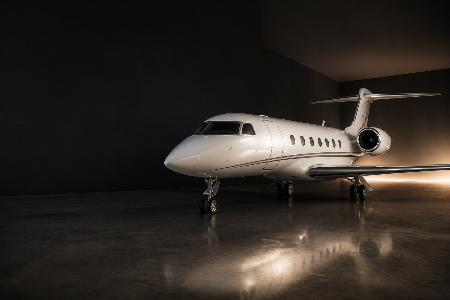 Business aircraft exterior listing preview